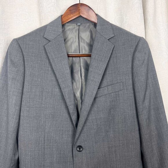 Bonobos Jetsetter stretch wool blazer gray slim fit - Picture 3 of 8